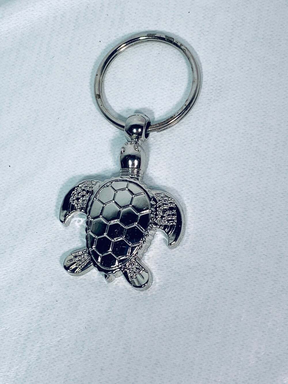 Sea Turtle Keychain metal